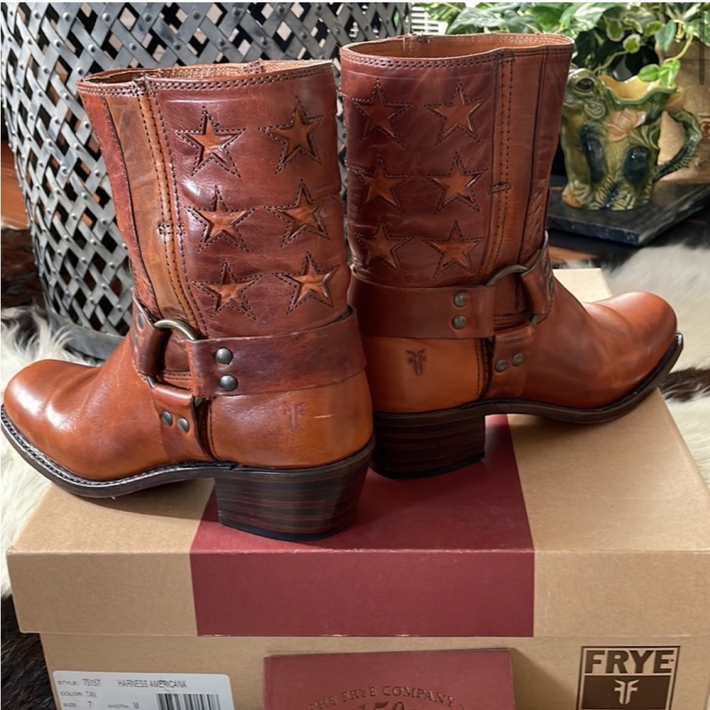 Frye Harness Americana Boots